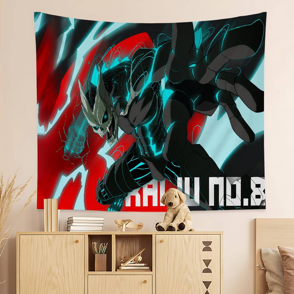 Animation KKaiju No8 Colorful Tapestry Wall Hanging Bohemian Wall Tapestries Mandala Wall Art Decor