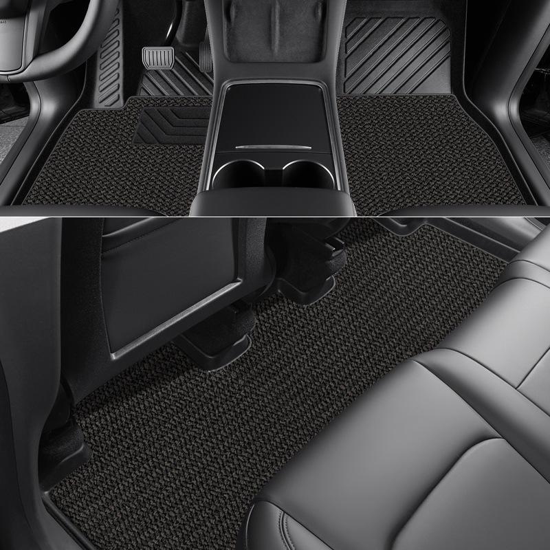 Applicable Tesla Model 3 & Model Y TPE Floor Mats - Full Surround Car Accessories