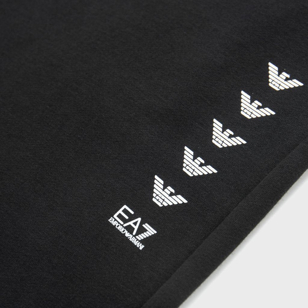 Emporio Armani EA7 Logo Casual Tapered Sports Pants Women pants Black 6RTP68-TJPLZ-1200