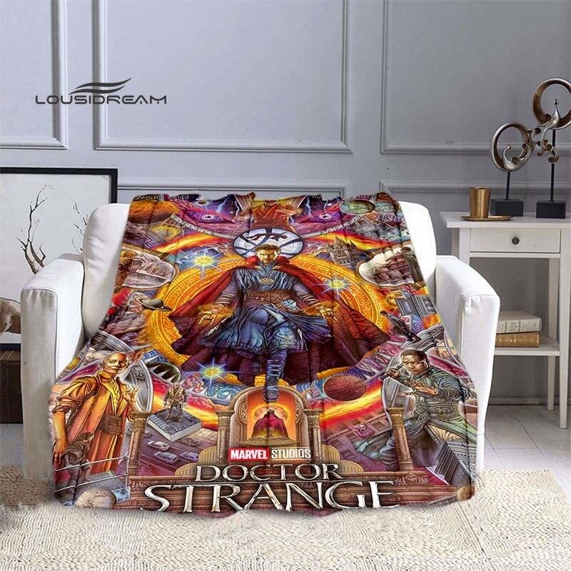 Doctor Strange Deky na postele Domov Cestování Dospělý Flanelová deka na pohovku Postel Obývací pokoj Pohovka Dítě Udržet v teple king size
