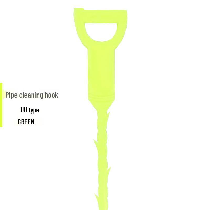D-Shaped Smiley Face Kitchen & Toilet Unclogging Hook
