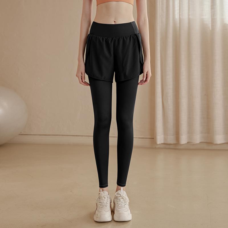 Women's High Waist Yoga Leggings: Tummy Control, Hip Lift, Elastic, Plus Size, Tight Fit, Perfect for Running and Fitness.