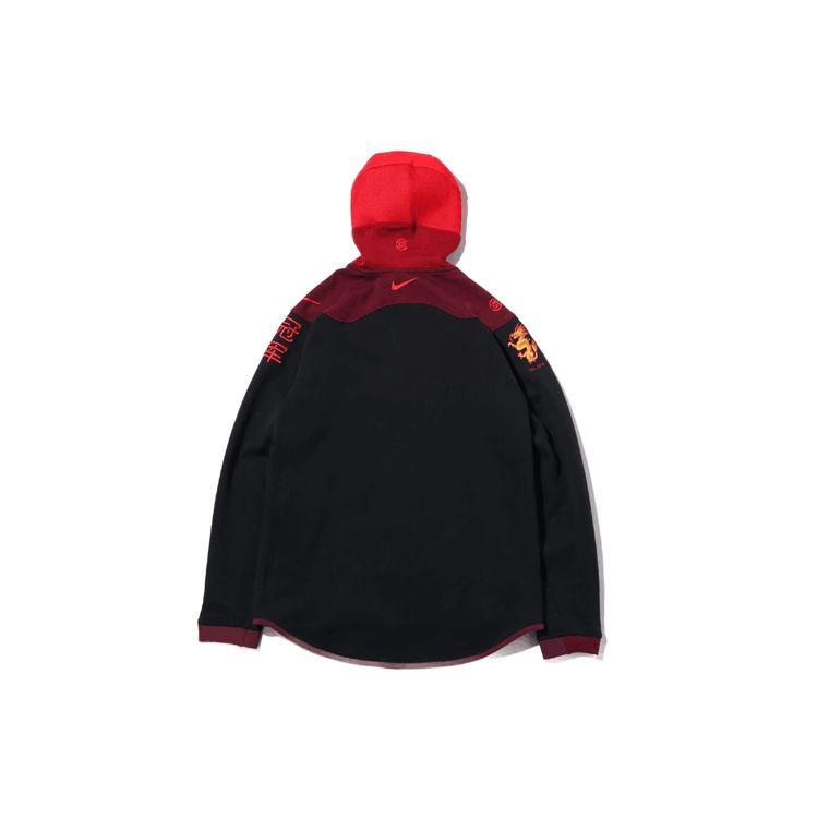 Nike X Clot Edition Hooded Sweatshirt Jacket Men Outerwear Black CQ9347-010