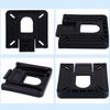 Fast Detachable Boat Seat Mounting Bracket  Fits Multiple Vessels ABS Construction for 7Inch Swivel