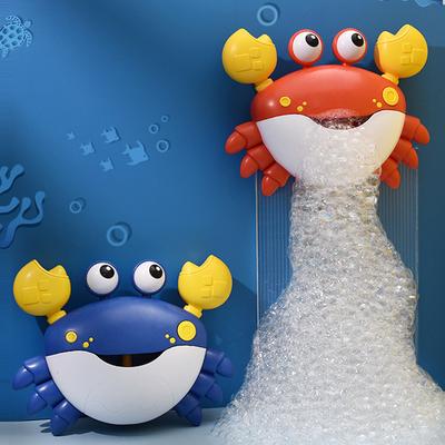 Baby Bath Toy Bubble Machine Children'S Baby Water Toy Bathroom Bath Crab Bubble Machine