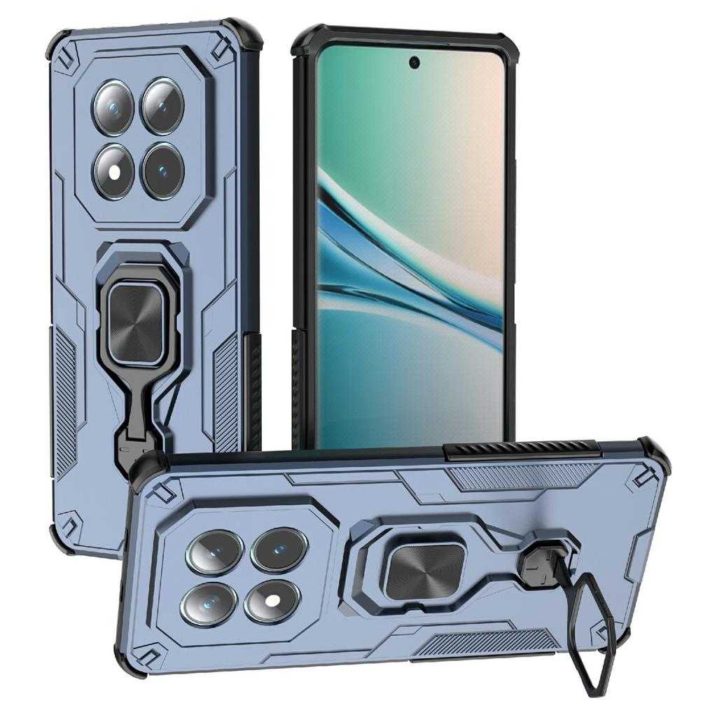 Dla Xiaomi Poco M8 5G/Redmi Note 15 5G (Światowy) Etui Obrotowy Pierścień Podpórka PC + TPU Odporne na Wstrząsy Pokrowiec na Telefon