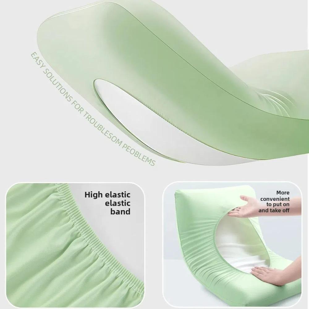 2pcs Breathable Disposable Pillowcase Set Thickened Disposable Pillowcases Pillow Cover  Travel