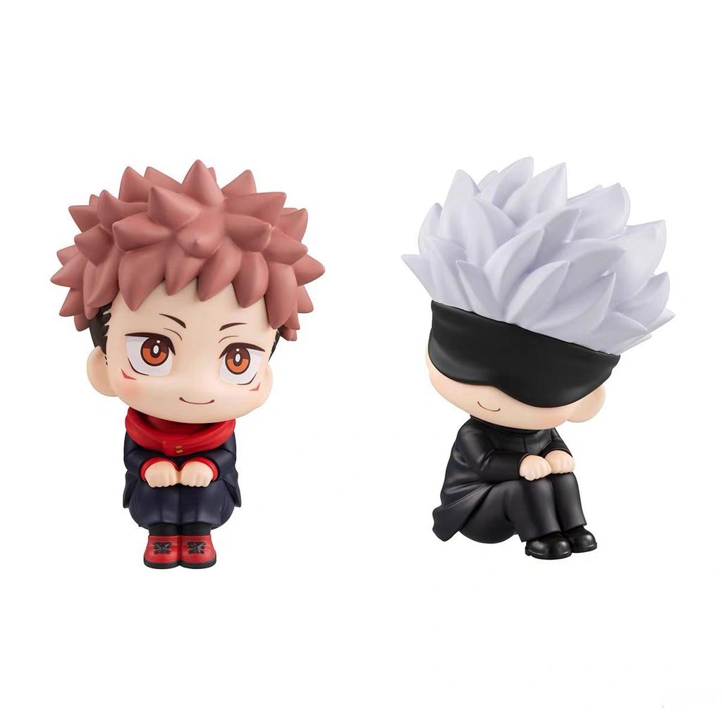 Anime Jujutsu Kaisen Gojo Satoru Itadori Yuji Kawaii Q Wersja Figurki Akcji Kolekcja Uroczy PVC GK Model Lalka Zabawka Prezent Dla Przyjaciół