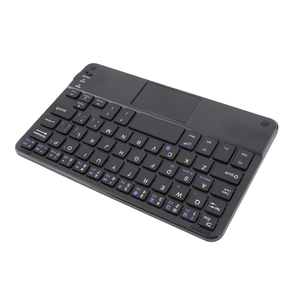 Slim  Keyboard   Wireless Keyboard with Touc Ad for    PC Tablet 90 Hours Battery Life Compact Lightweight Design