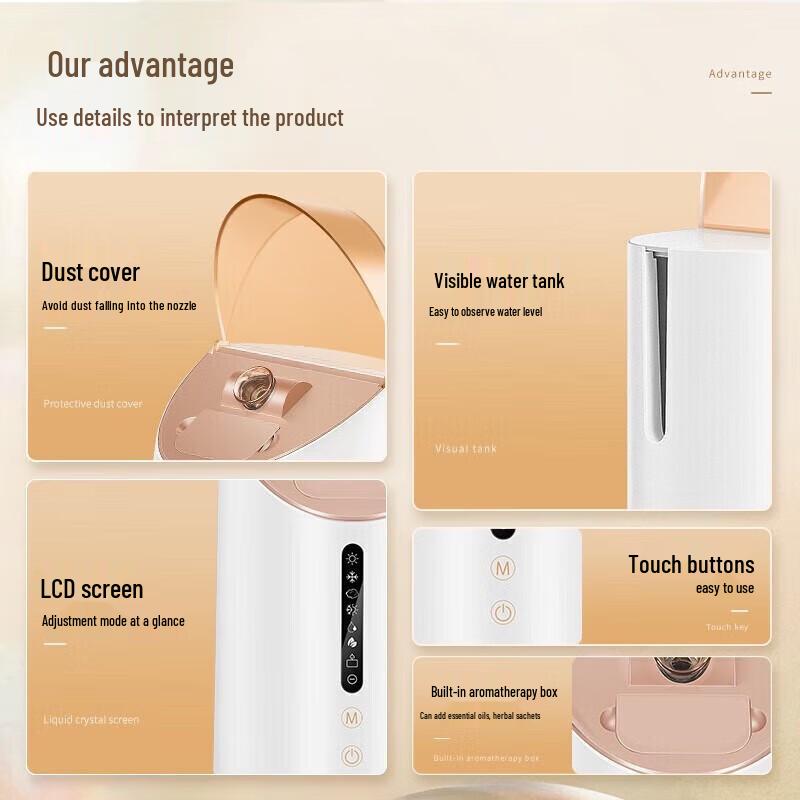 Jindao Multifunctional Nano Facial Steamer CN plug (adapter included)