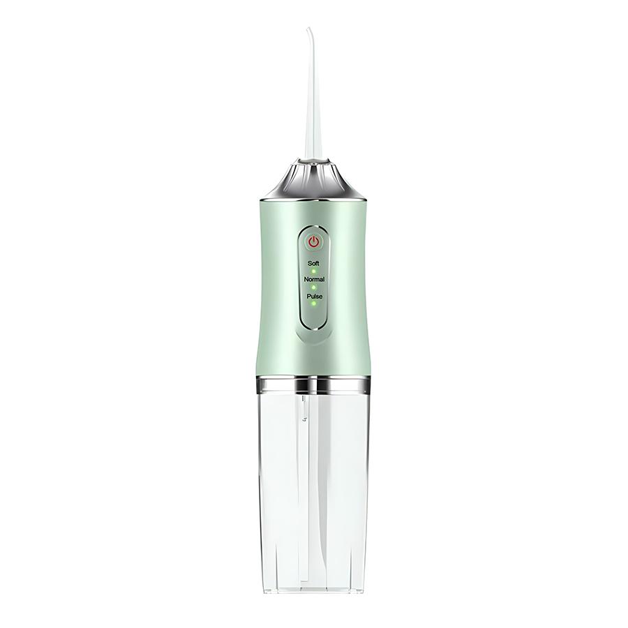 Irrigateur buccal portable, jet dentaire à eau rechargeable par USB, pointe de cure-dents, 220 ml, 3 modes, nettoyeur de dents