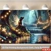 The two-dimensional plane presents a unique scene of fairies in the dreamy forest.zyc