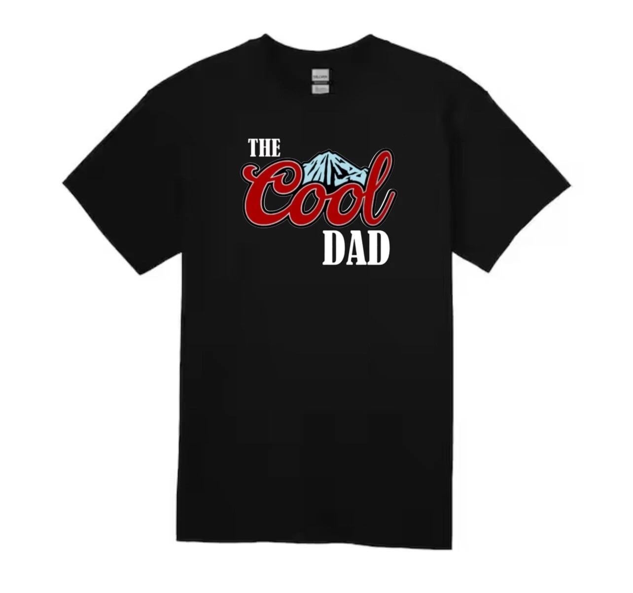 The Cool Dad Unisex Tshirt, Fathers Day Gift Tshirt L