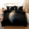 3D Digital, Planet, Space, Earth, Bedding Four-Piece Three-Piece Set Of Sheets