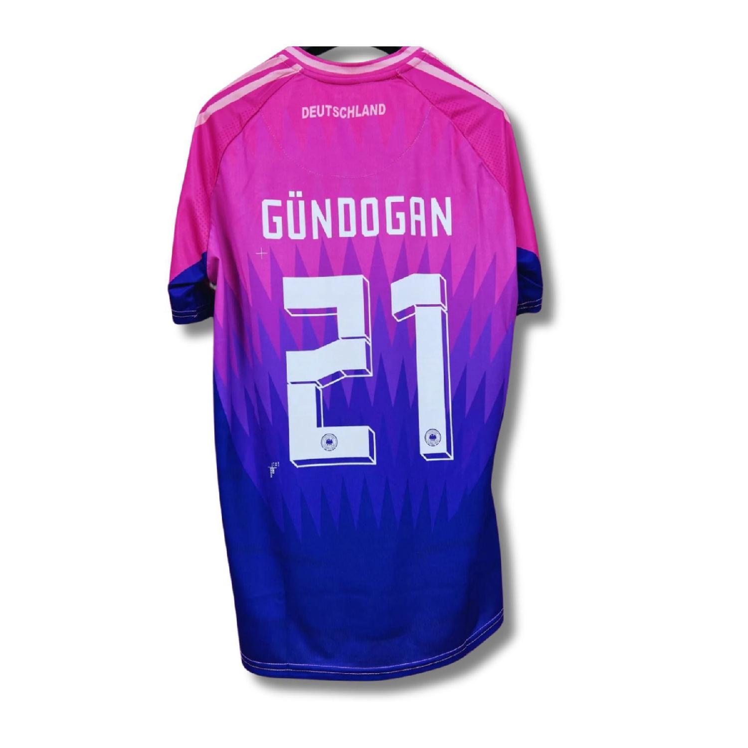 

Germany Euro 2024 Ilkay Gndoan Pink Adult Jersey S чистый