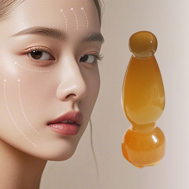 Smooth Face Massage Tools Resin Gua Sha Face Skin Care Massage Sticks Lotus Seedpod Shape Massager Facial Physiotherapy Tool