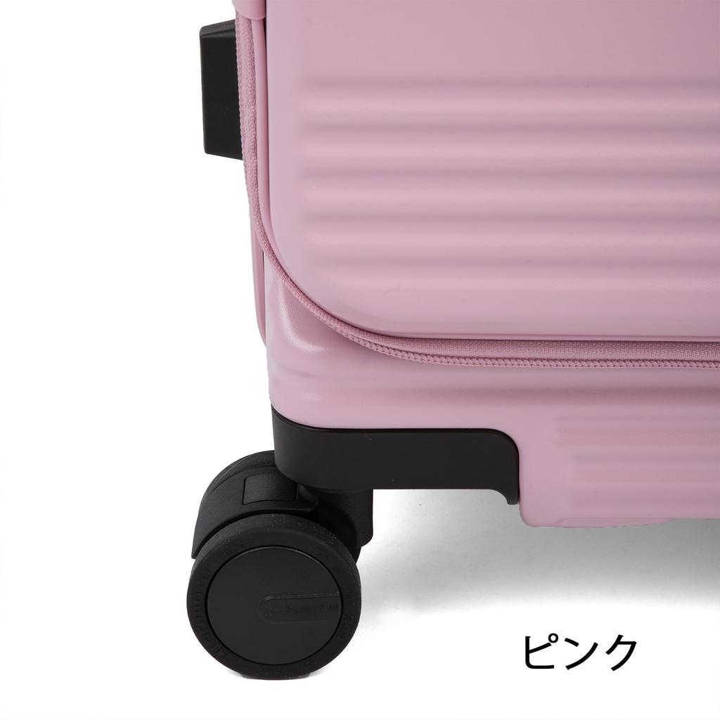 Suitcase Large Large Capacity L Size 5 Nights 6 Days 6 Nights 7 Days Front Open Capacity Expansion Function Caster Stopper Carry Case Carry Bag