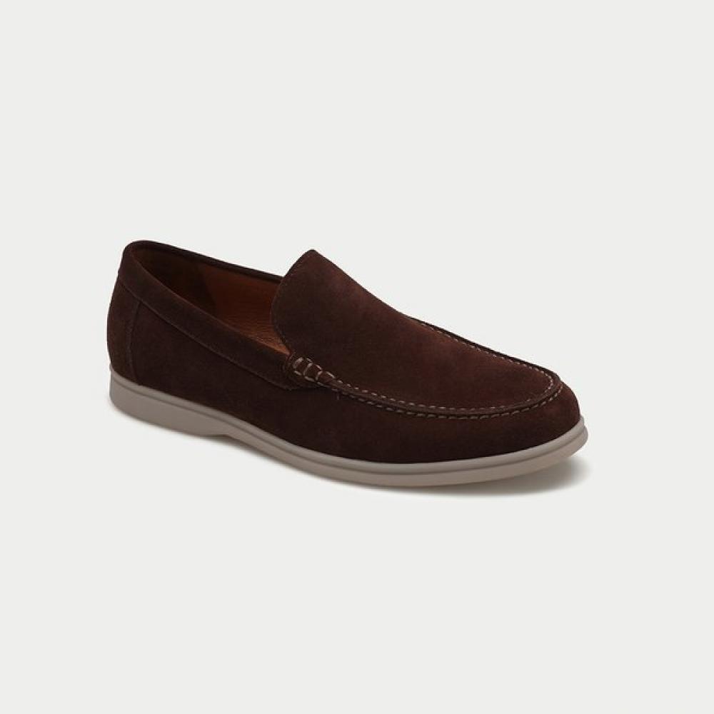 Thommcan Herren S Komfort Slip-On Loafer Dunkelbraun 9tmmd15S3m
