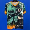 Japan National Football Jersey Anime Manga Short-sleeved Football Jersey Japan National Team Jersey