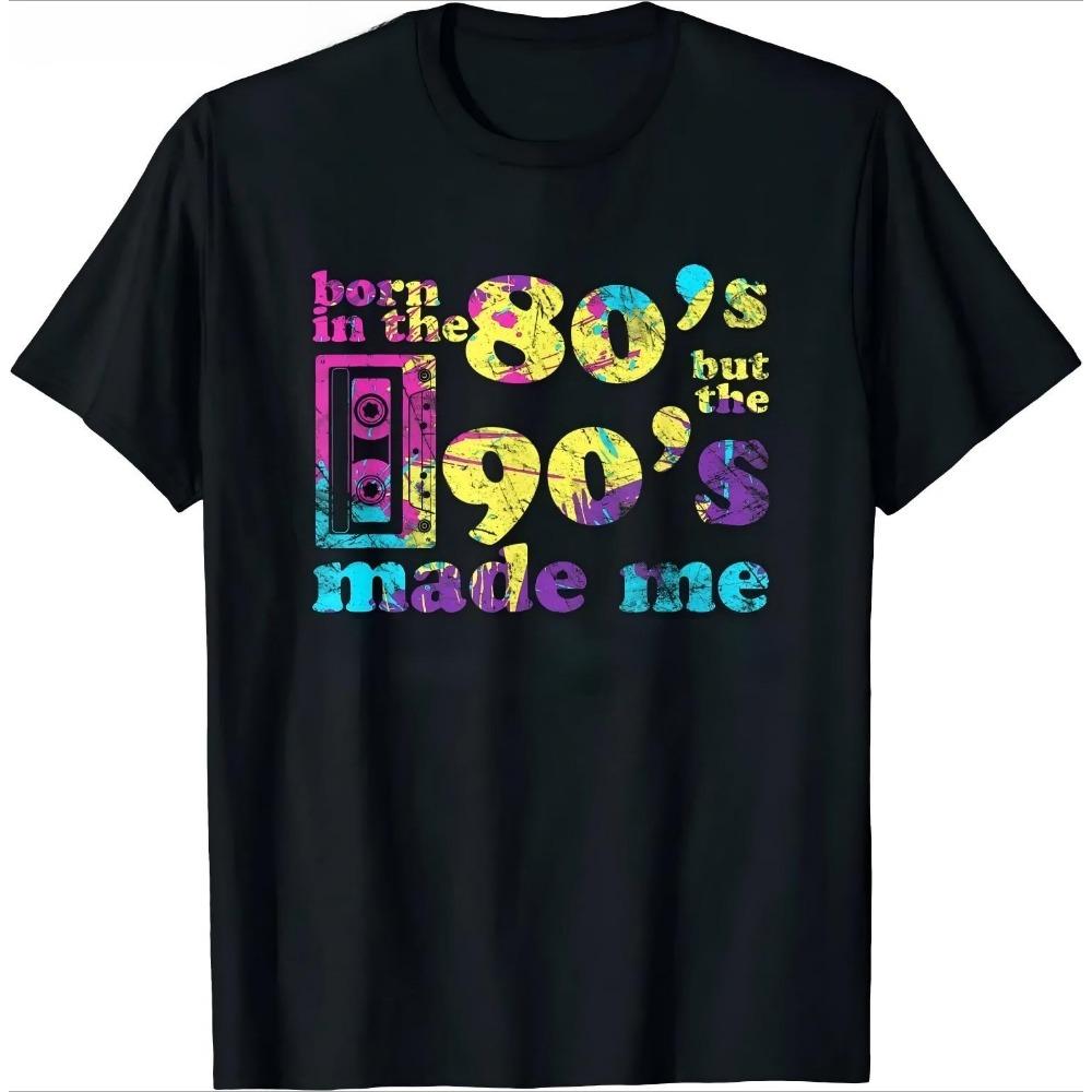 I Love The 80s T Shirts for Boys Party Funny Vintage Brithday T Shirt Best Gift Children Tops & Tees Pure Cotton Casual Tshirts