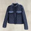 Thin and light small down jacket women's fashion casual small stand-up collar slim fit fashionable handsome down warm jacket tide