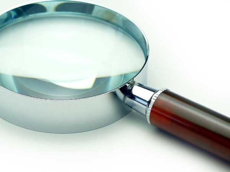 Clear Optics RK-65 Handheld High-Power Magnifying Glass Loupe with 4x Magnification, 65mm