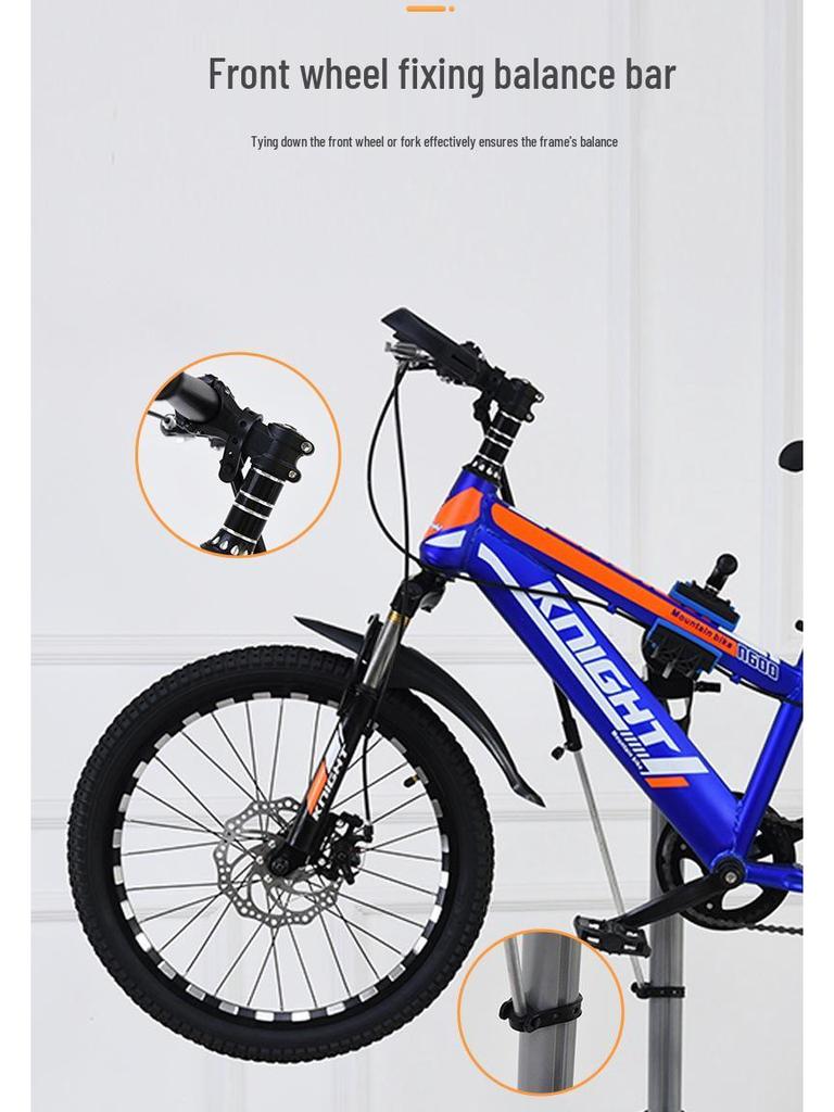 Folding Aluminum Alloy Repair Stand for Mountain and Road Bikes