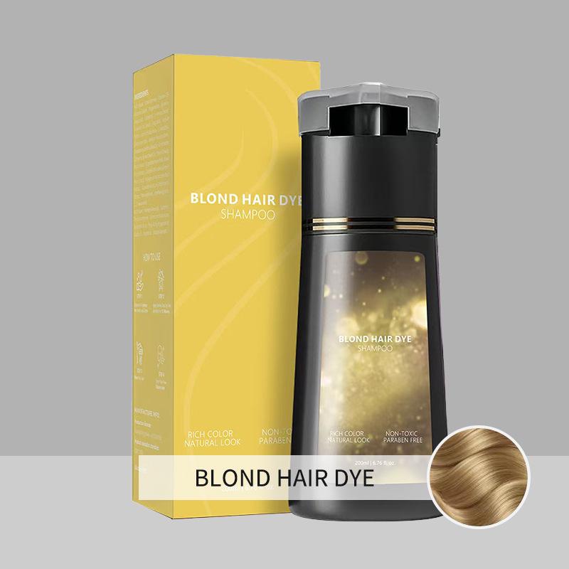 PO Gefärbtes Sanftes Colorations-Shampoo für Einfache Grauabdeckung