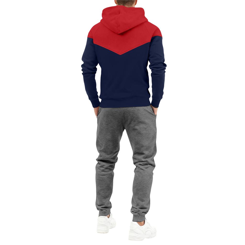 Herren Herbst/Winter Kapuzen-Sportset