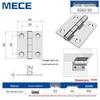 Thickened Stainless Steel Small Hinge for Folding Cabinet, Window, or Wooden Box with Lotus Leaf Design.