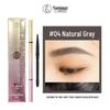 Flamingo Ultra-Fine Double-Ended Thin Eyebrow Pencil - Sweat-Proof & Smudge-Proof for Beginners