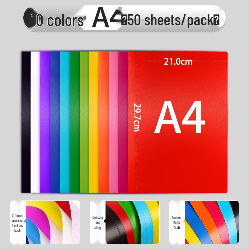 Red Wax Paper for Crafts: A4/A3 Red Sheets, Single/Double-Sided, Perfect for Origami, Window Decorations, and Kids' Projects.