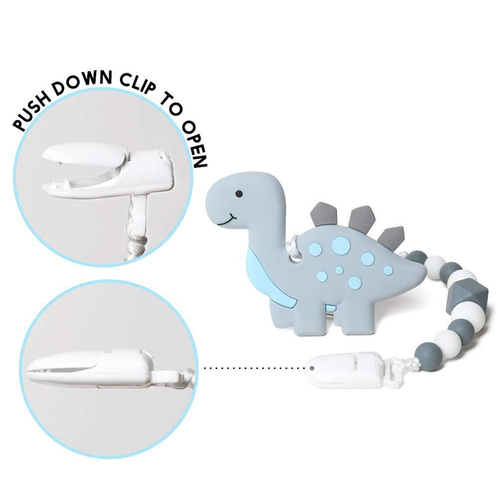 Baby Teething Toys Dinosaur Silicone 