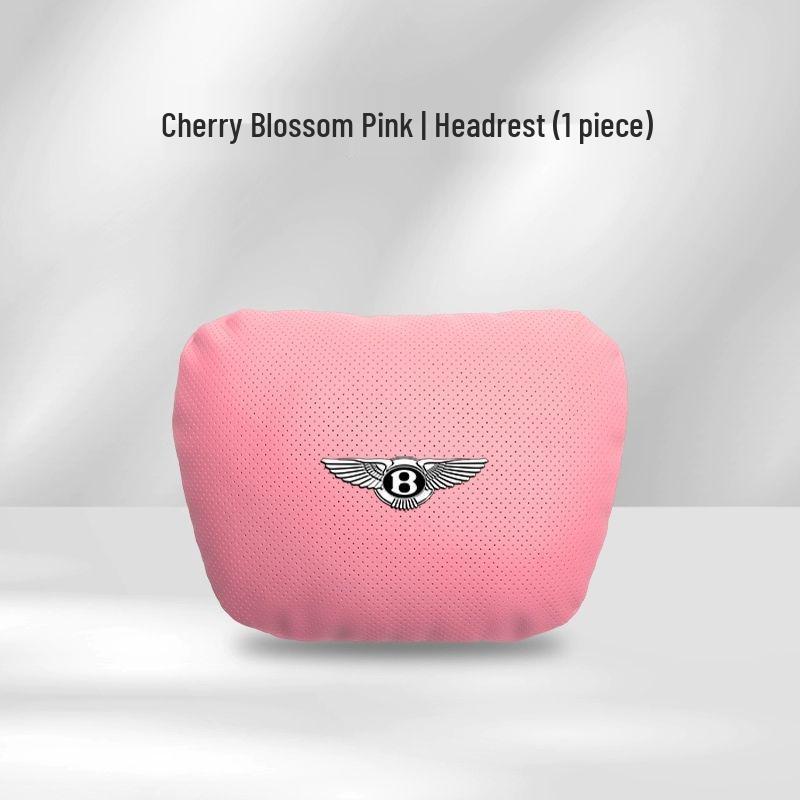 Pravá kůže opěrka hlavy, bederní opěrka a polštářek na krk pro interiéry Bentley Continental, Bentayga, Flying Spur a Mulsanne.