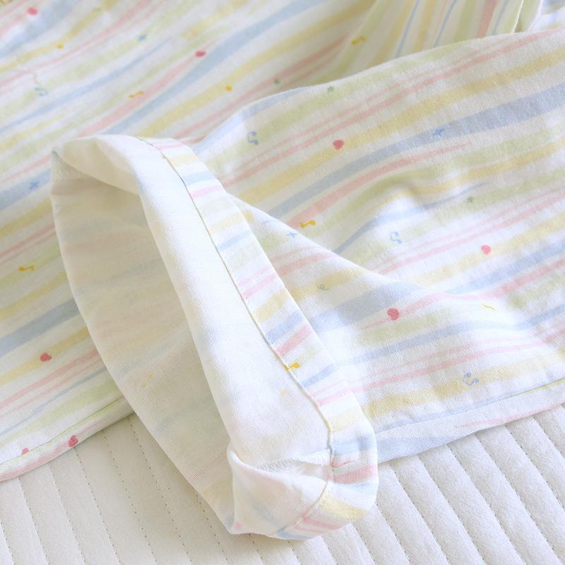 2026 Nya Vår och Höst Dam Pyjamasbyxor 100% Bomull Flerfärgade Mönstrade Byxor Casual Lösa Stora Hembyxor underdelar