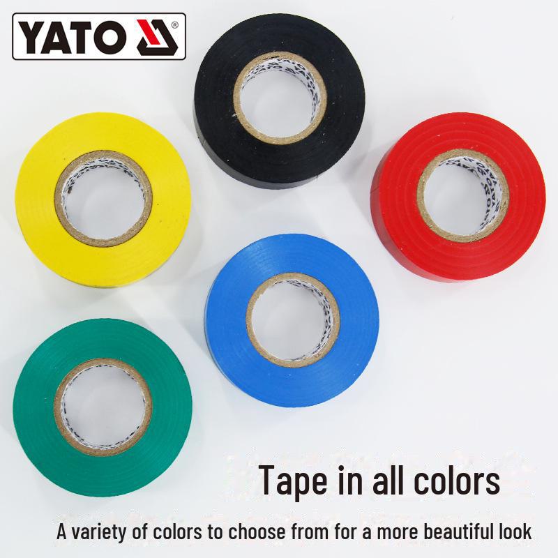 YATO Lead-Free Waterproof PVC Electrical Tape with Strong Adhesive