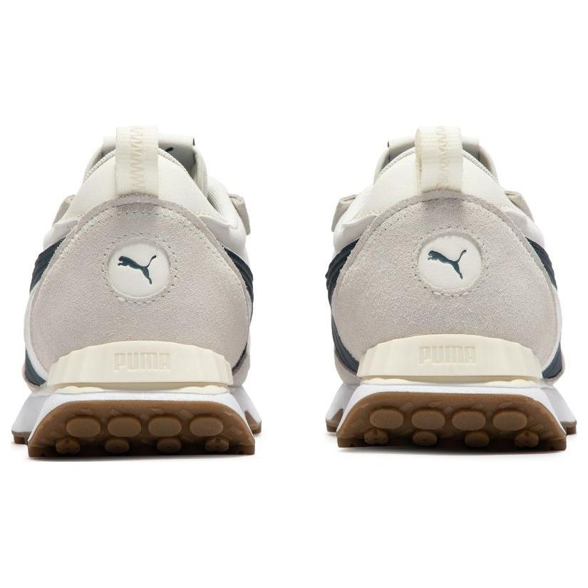 PUMA Rider FV White Beige Black Unisex Sneakers 391925-03