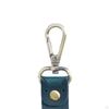 Fashion Leather Keychain, Unisex Key Chain Holder, Business Metal Ring with Belt Loop, Keyring
