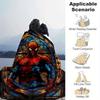 1pc Spider-Man Printing Blanket - Soft, All-Season Throw for Office Blanket,  | Personalized Gift with Adorable Cartoon Design