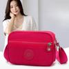 Women’s Nylon Crossbody Bag Small Messenger Bag Multi Pocket Shoulder Purse Lightweight Travel Phone Bag Casual Mini Handbag