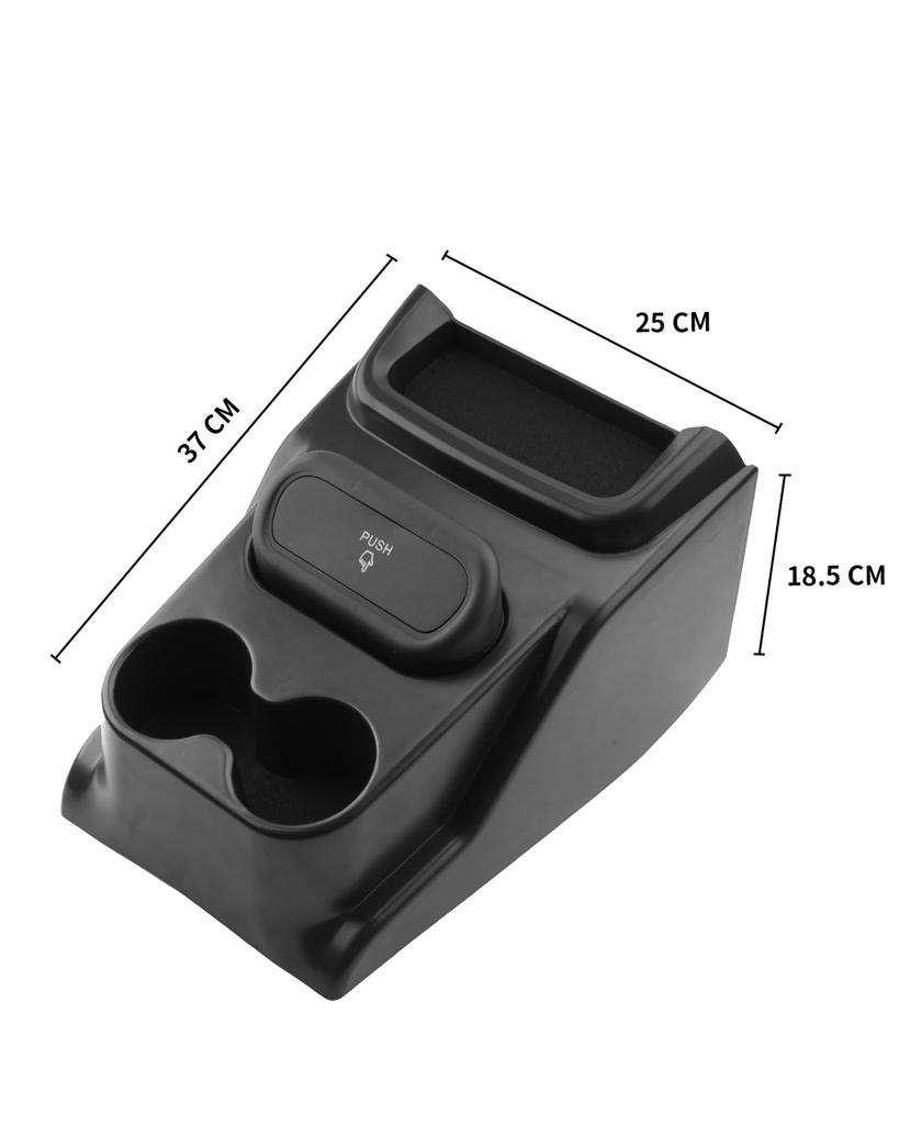 New Honda 3rd Generation Console Drink Trash Small Item ABS Mat Console Storage Exclusive Jf5 Jf6 Interior Prevents Shaking and Washable [CDEFG] N-BOX