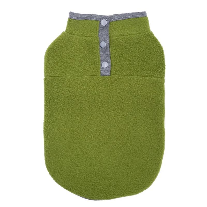 Soft Fleece Dog Clothes for Small Dogs Autumn Winter Warm Puppy Cats Vest Chihuahua Clothing French Bulldog Jacket Pet Costume