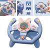 Steering Wheel Toys Car Driving Toy Funny Early Education W/Light Music 