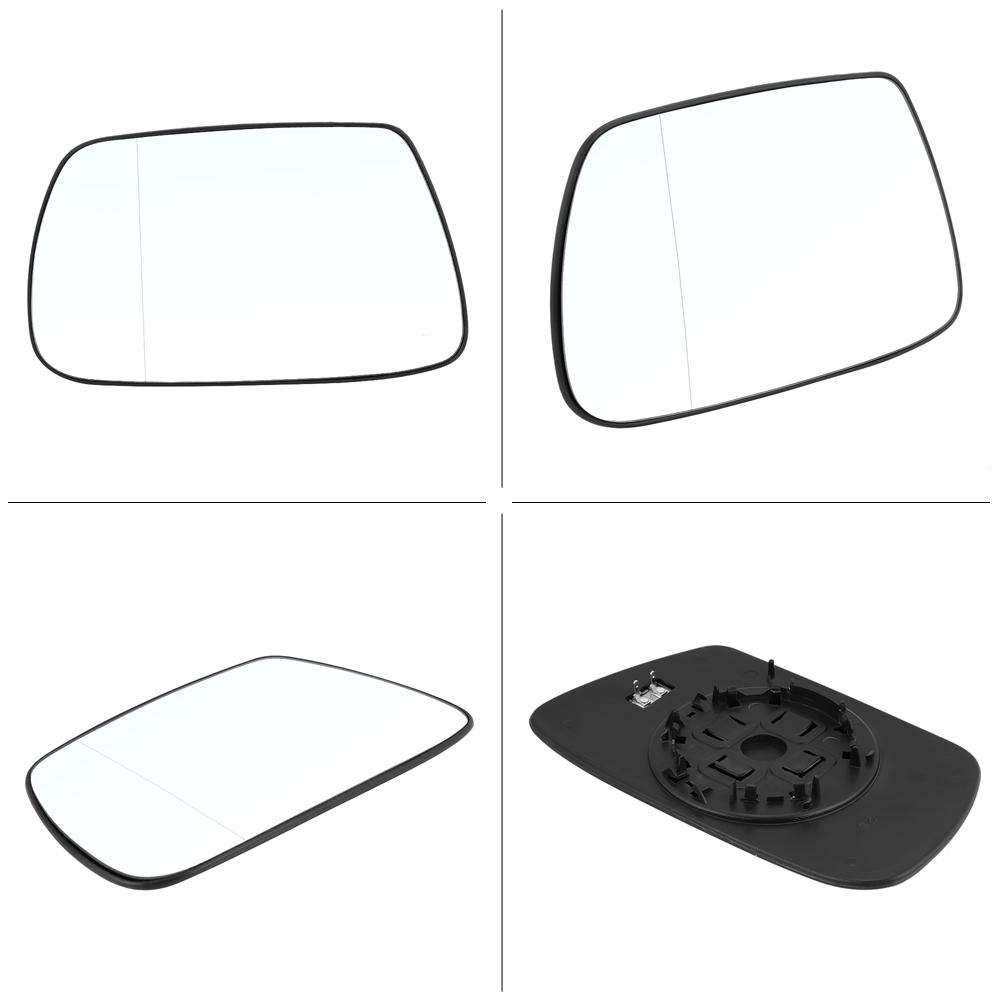 Sklo vyhřívaného zpětného zrcátka na levé straně dveří pro Jeep Grand Cherokee 2005–2010