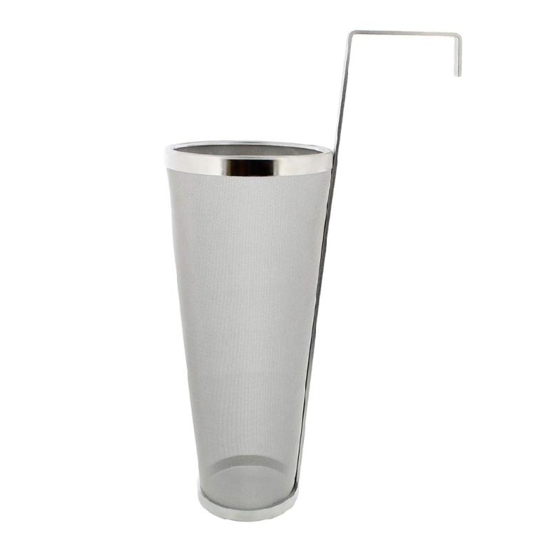

Stainless Steel Beer Filter for Hops Efficient Brewing Kettle Portable Corrosions Resistant Mesh Strainer with Hook 1