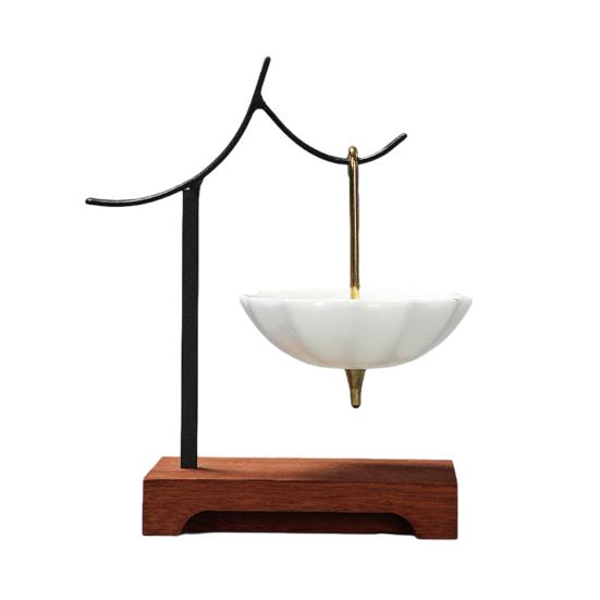 Ceramic Umbrella Tea Infuser Tea Filter with Fine Holes Loose Leaf Steeper Brewing Strainer Tea Accessories Tea Lovers Gifts