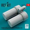 Reskit 1/48 Rafale Nachbrenner (für Hobby Boss) Kunststoffmodellbausatz Teile RSKU48-0596 (Flugzeug)