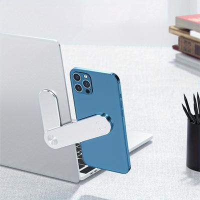 1PC Aluminum Alloy Phone Stand, Dual-screen Extension Metal Magnetic Stand, Suitable for Laptops and Tablets, Laptop Side Screen Stand.