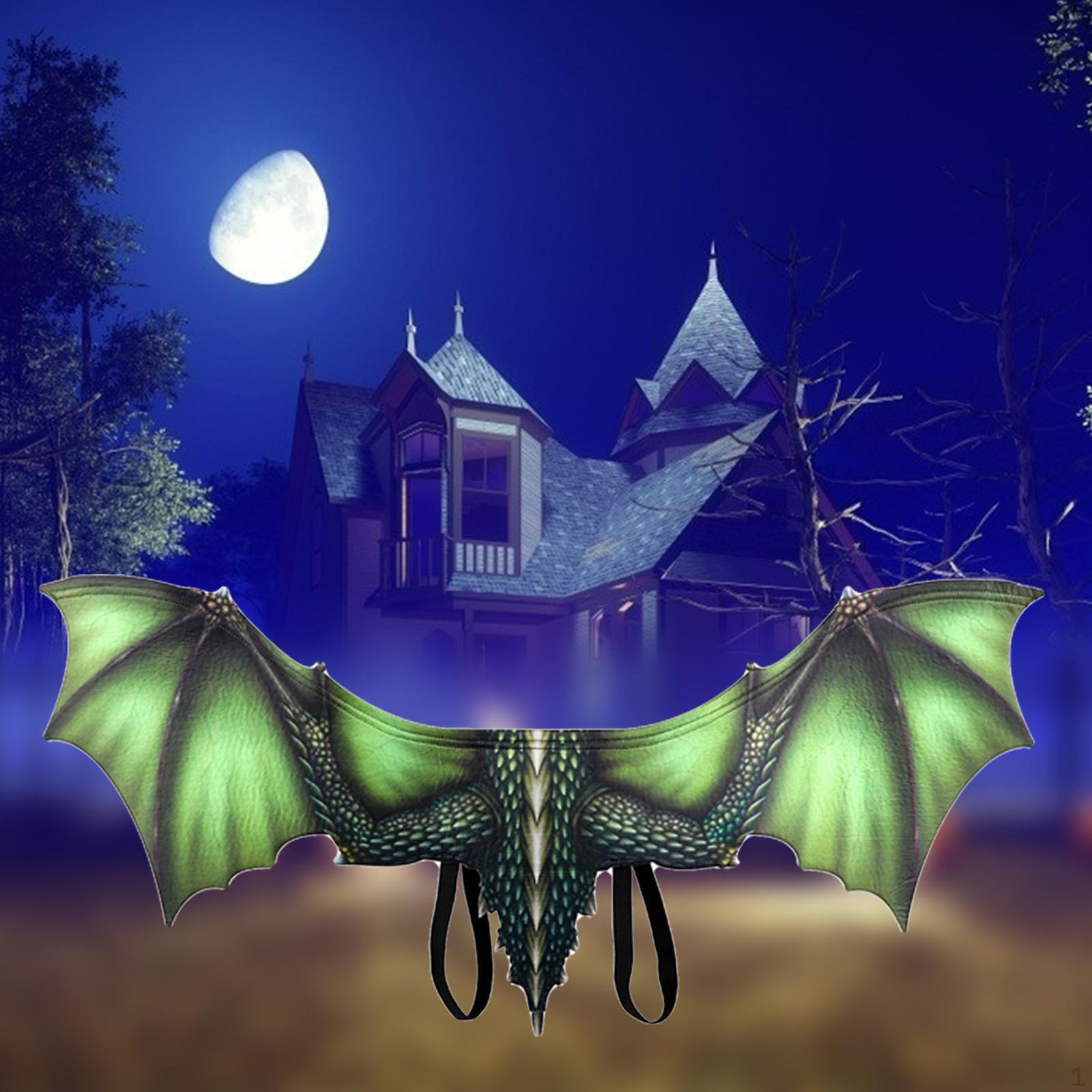 Костюм Дракона Игрушка Хэллоуин Животное Подарок Реквизит Наряд Карнавал Вечеринка Маскарад Green