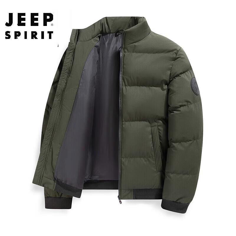 JEEP SPIRIT Men's Winter Padded Baseball Jacket